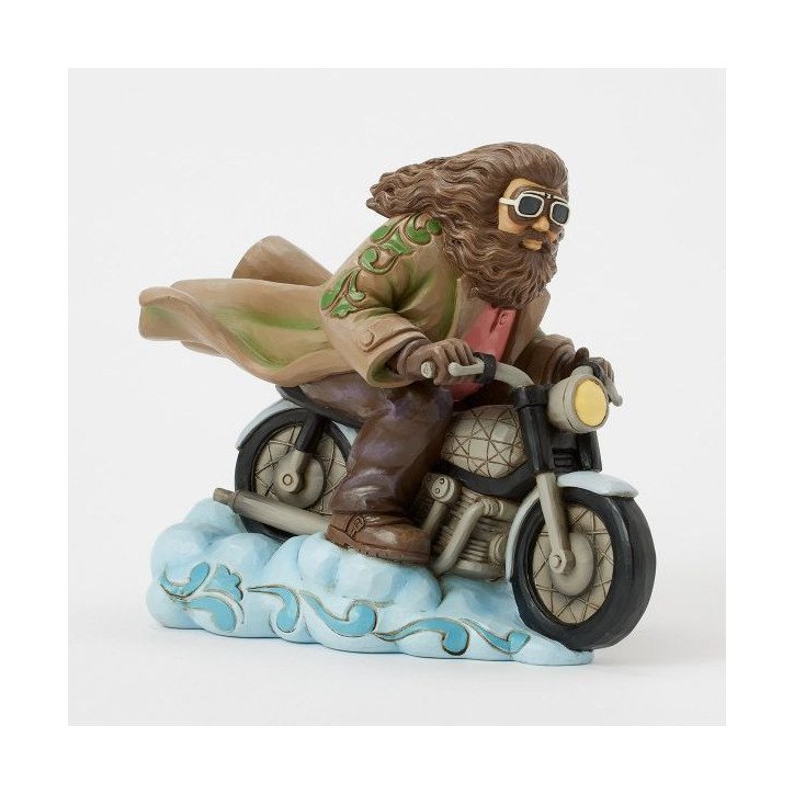 Harry Potter - Figurine en Résine 17 cm - Jim Shore - Hagrid on Bike Harry Potter - Figurine en Résine 17 cm - Jim Shore - Hagrid on Bike