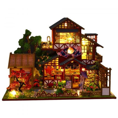 DIY miniature - Maison traditionnelle Japonaise (34 x 26 x 25 cm)