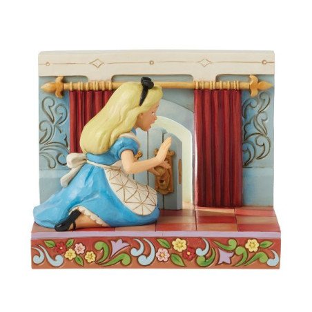 Disney - Alice in wonderland - Figurine 13 cm - Showcase Collection - Traditions - Alice door LED