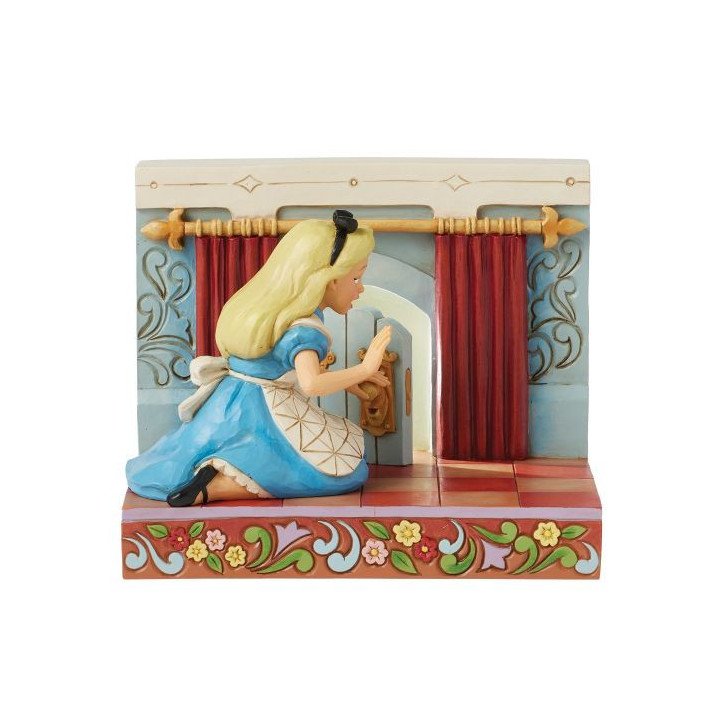 Disney - Alice in wonderland - Figurine 13 cm - Showcase Collection - Traditions - Alice door LED