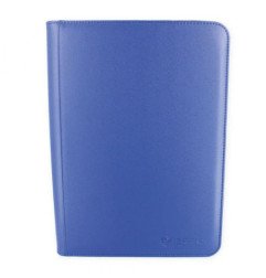 PHOENIX SHIELD - CLASSEUR CARTES 360 CARTES -  9 POCKETS DELUXE ZIPPER ALBUM - BLEU