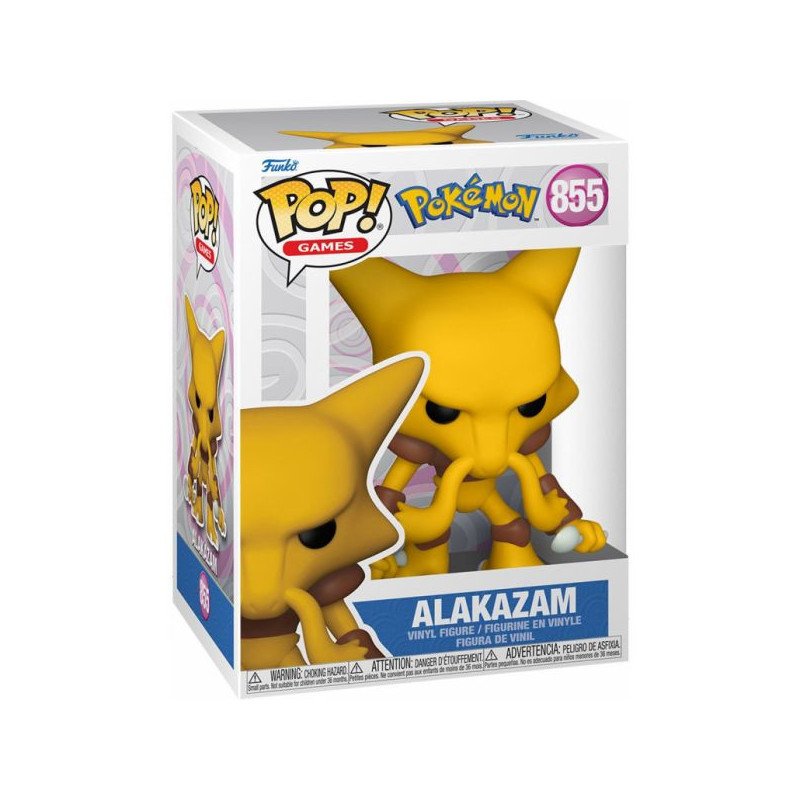Pokémon - Vinyl figure POP! n° 855 - Alakazam / Simsala