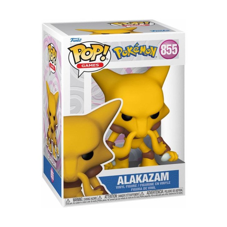 Pokémon - Vinyl figure POP! n° 855 - Alakazam / Simsala Pokémon - Vinyl figure POP! n° 855 - Alakazam / Simsala