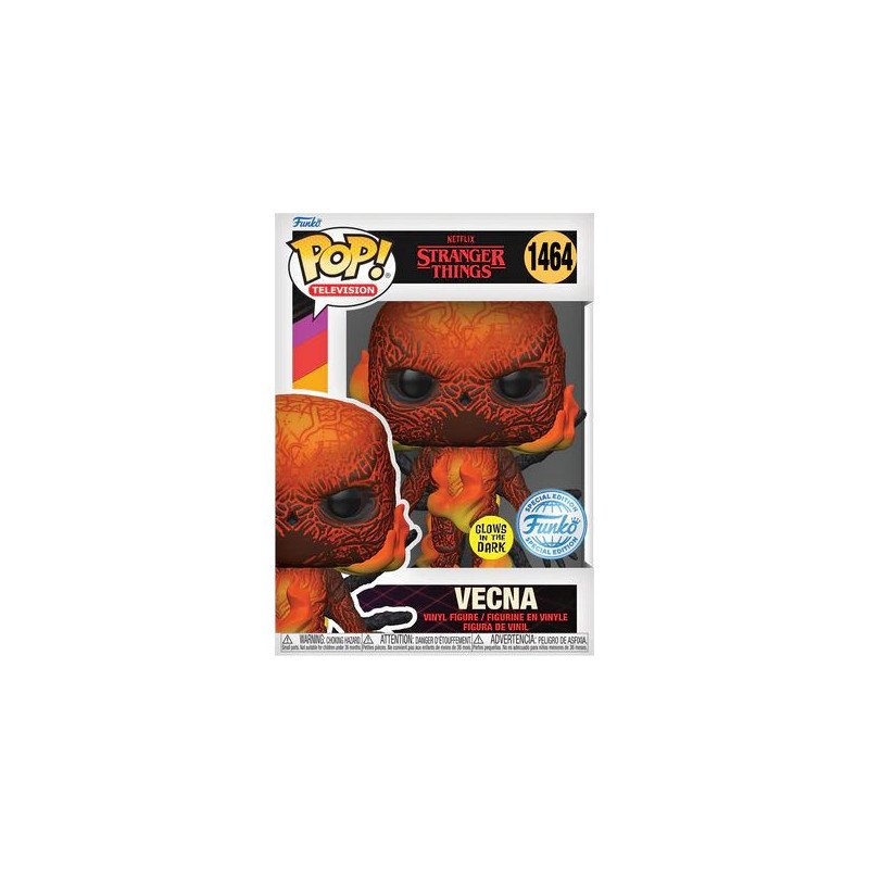 Stranger Things - Vinyl figure POP! n° 1464 - Vecna (spécial édition - GITD)