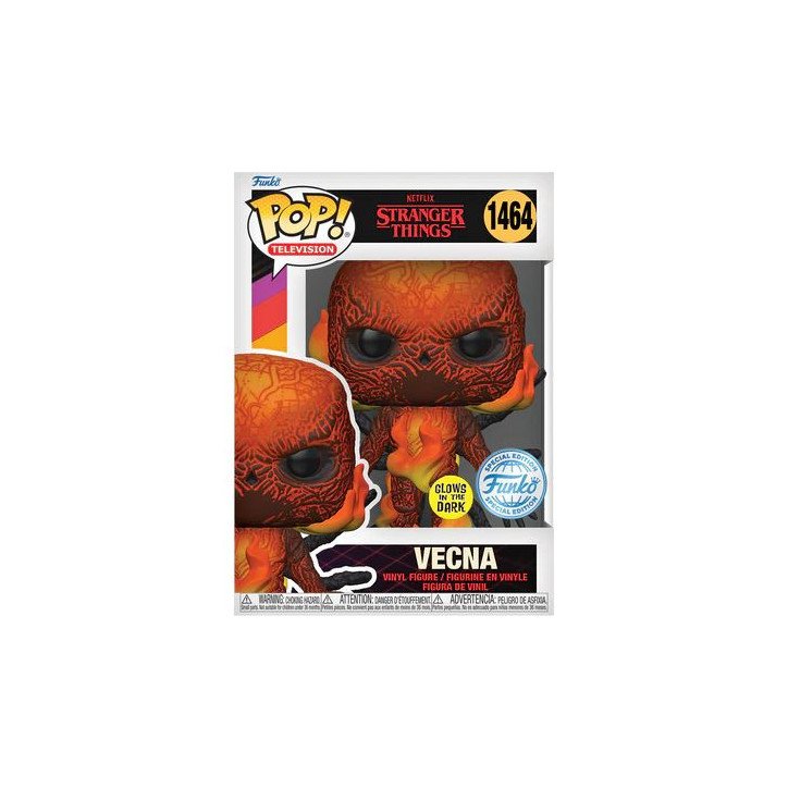 Stranger Things - Vinyl figure POP! n° 1464 - Vecna (spécial édition - GITD)
