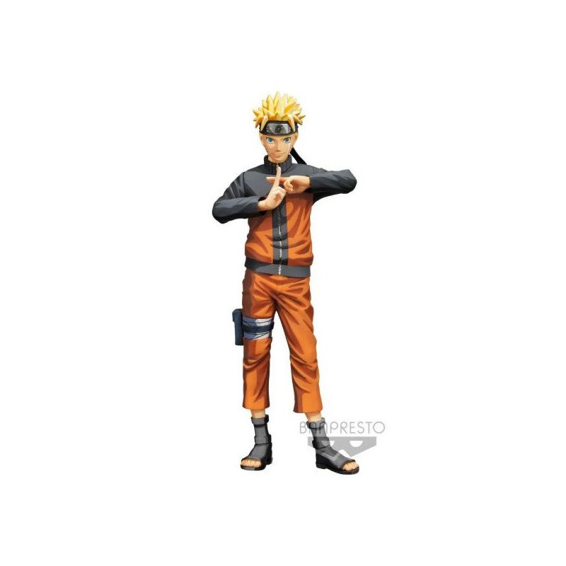 NARUTO - NARUTO SHIPPUDEN - FIGURINE 27 CM - GRANDISTA NERO : MANGA DIMENSIONS - UZUMAKI NARUTO