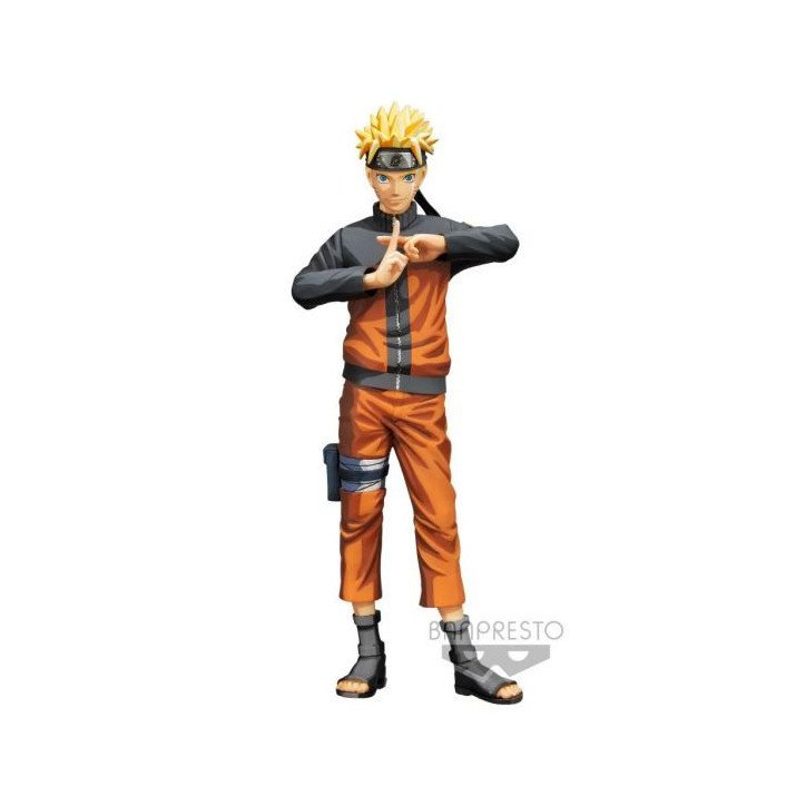 NARUTO - NARUTO SHIPPUDEN - FIGURINE 27 CM - GRANDISTA NERO : MANGA DIMENSIONS - UZUMAKI NARUTO