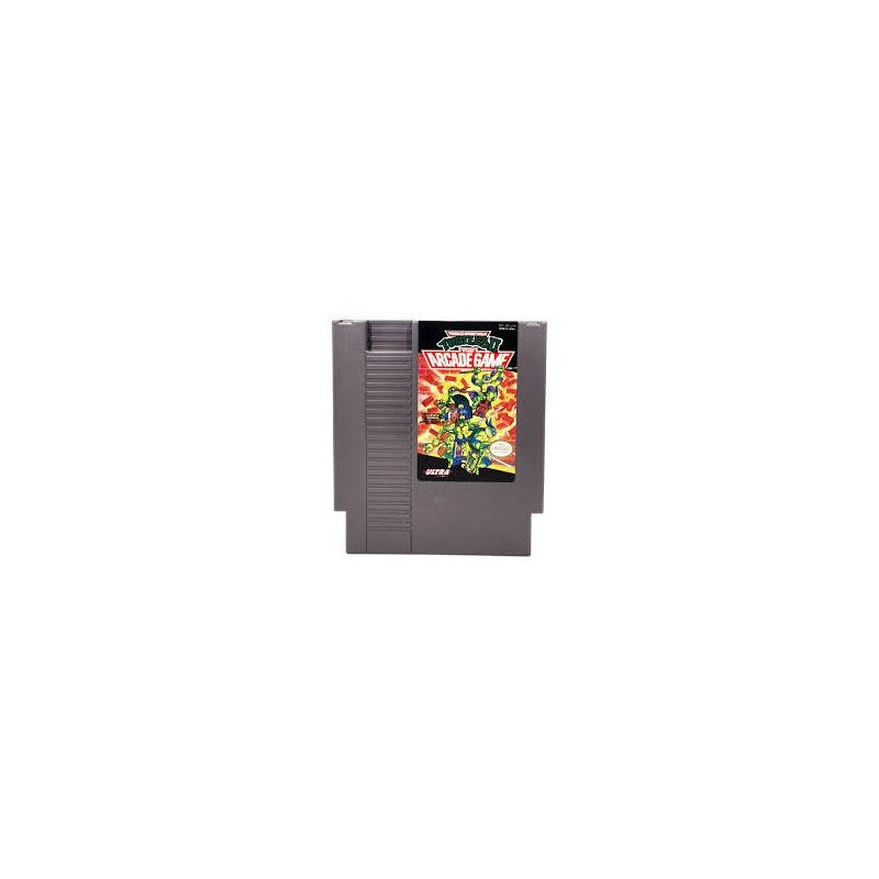 TEENAGE MUTANT HERO - TURTLES II - ARCADE GAME - NES LOOSE OCC