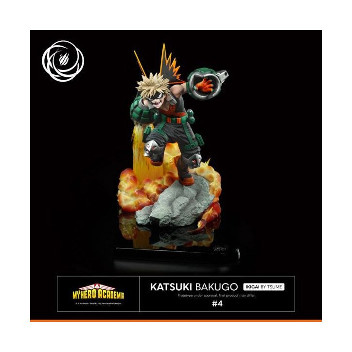 MY HERO ACADEMIA - FIGURINE EN RESINE 30 CM - TSUME ART : IKIGAI - KATSUKI BAKUGO (1600 EX) MY HERO ACADEMIA - FIGURINE EN RESINE 30 CM - TSUME ART : IKIGAI - KATSUKI BAKUGO (1600 EX)