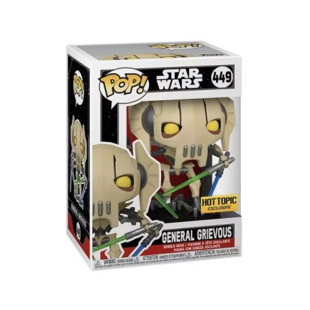 STAR WARS - BOBBLE-HEAD POP! N° 449 - GENERAL GRIEVOUS (SPECIAL EDITION)