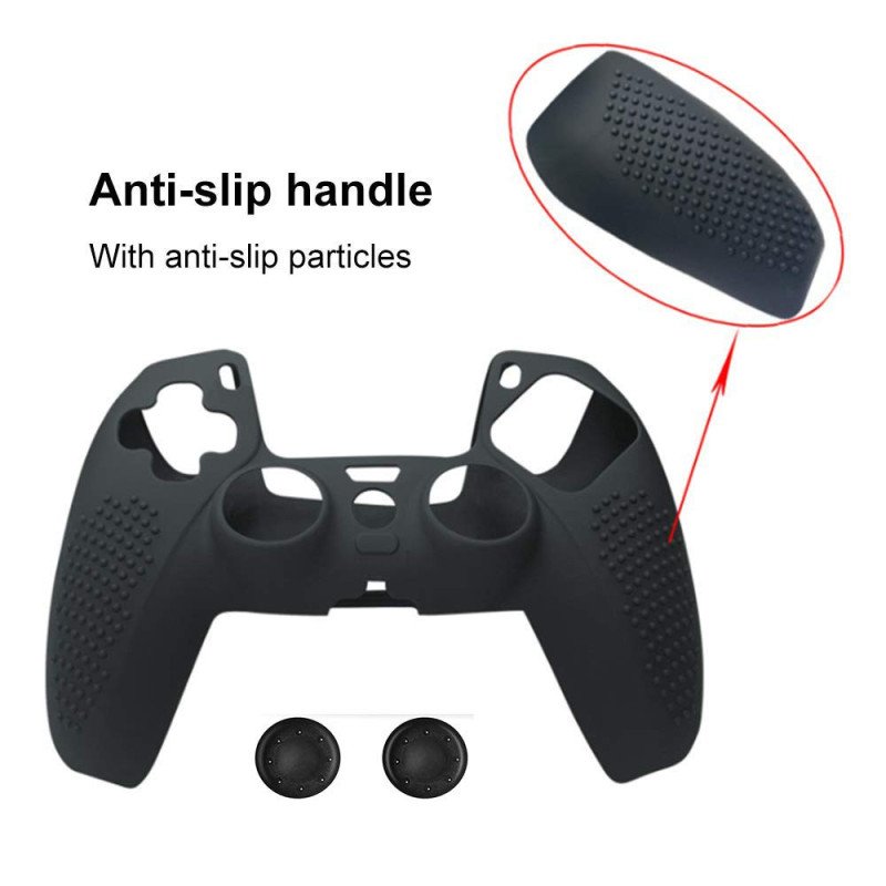 COQUE SILLICONE PS5 - NOIRE
