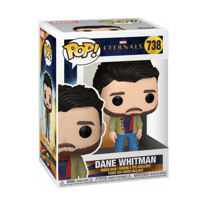 MARVEL - ETERNALS - BOBBLE-HEAD POP N° 738 - DANE WHITMAN MARVEL - ETERNALS - BOBBLE-HEAD POP N° 738 - DANE WHITMAN