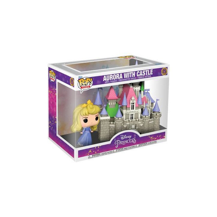 DISNEY - PRINCESS - VINYL FIGURE POP N° 29 - AURORA WITH CASTLE DISNEY - PRINCESS - VINYL FIGURE POP N° 29 - AURORA WITH CASTLE