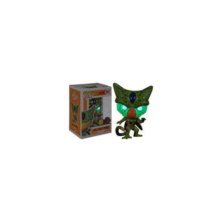 Dragon Ball Z - Vinyl figure POP! n° 947 - Cell (first form - spécial édition - GITD)