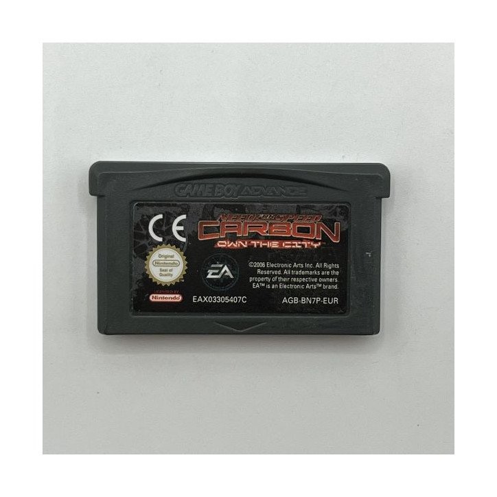 NEED FOR SPEED CARBON - OWN THE CITY - GBA LOOSE OCC