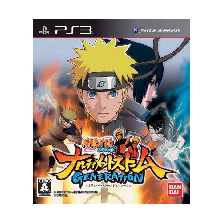 NARUTO SHIPPUDEN - ULTIMATE NINJA STORM - GENERATIONS - PS3 OCC