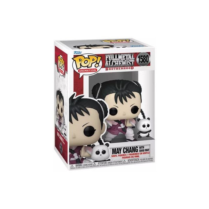 FULLMETAL ALCHEMIST - BROTHERHOOD - VINYL FIGURE POP N° 1580 - MAY CHANG WITH SHAO MAY