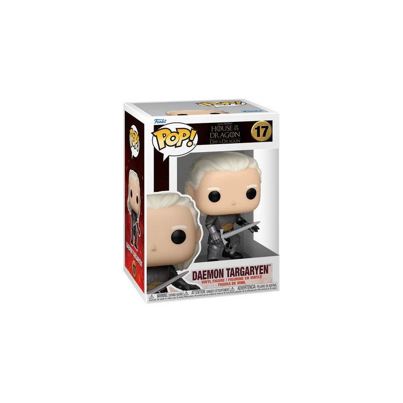 GAME OF THRONES - HOUSE OF THE DRAGON - VINYL FIGURE POP N° 17 - DAEMON TARGARYEN