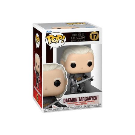 GAME OF THRONES - HOUSE OF THE DRAGON - VINYL FIGURE POP N° 17 - DAEMON TARGARYEN