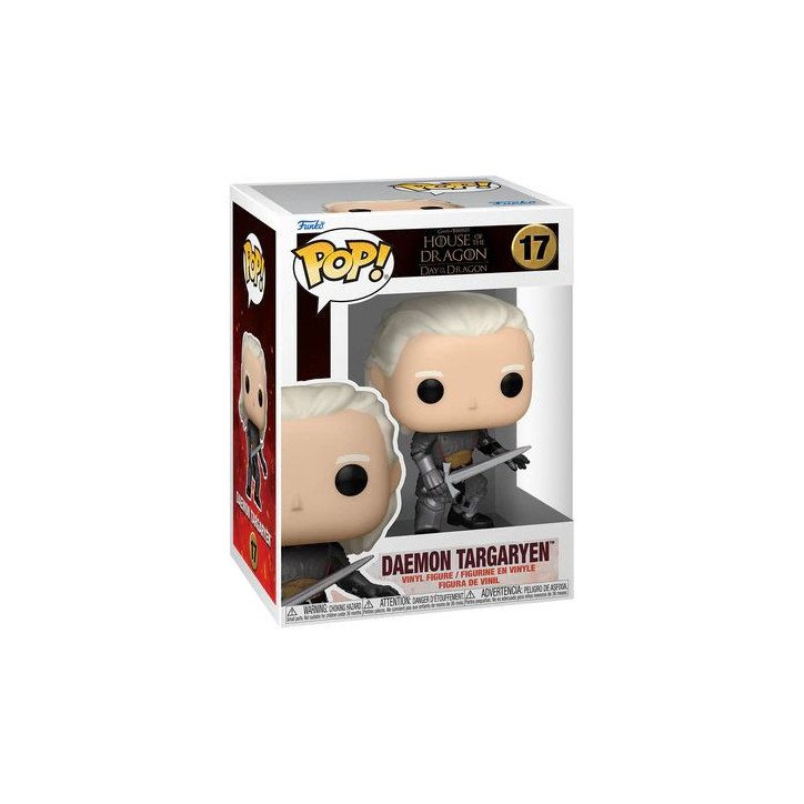 GAME OF THRONES - HOUSE OF THE DRAGON - VINYL FIGURE POP N° 17 - DAEMON TARGARYEN