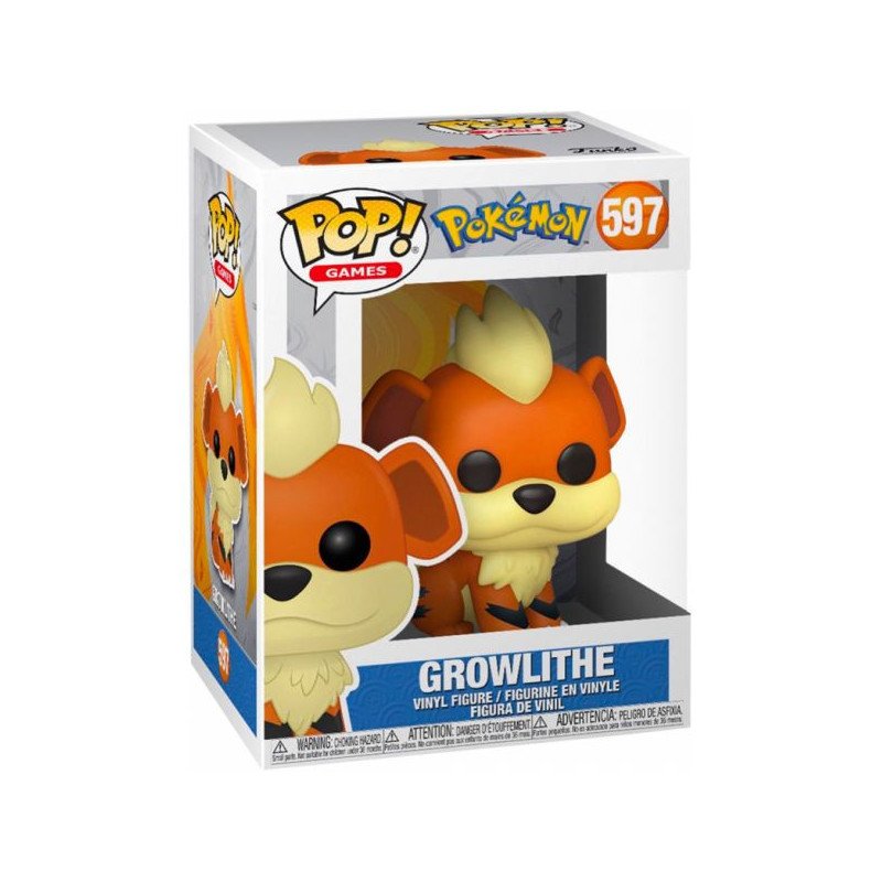 POKEMON - VINYL FIGURE POP N° 597 - GROWLITHE