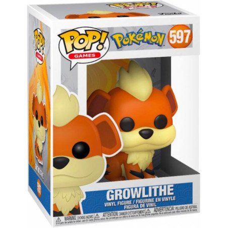 POKEMON - VINYL FIGURE POP N° 597 - GROWLITHE