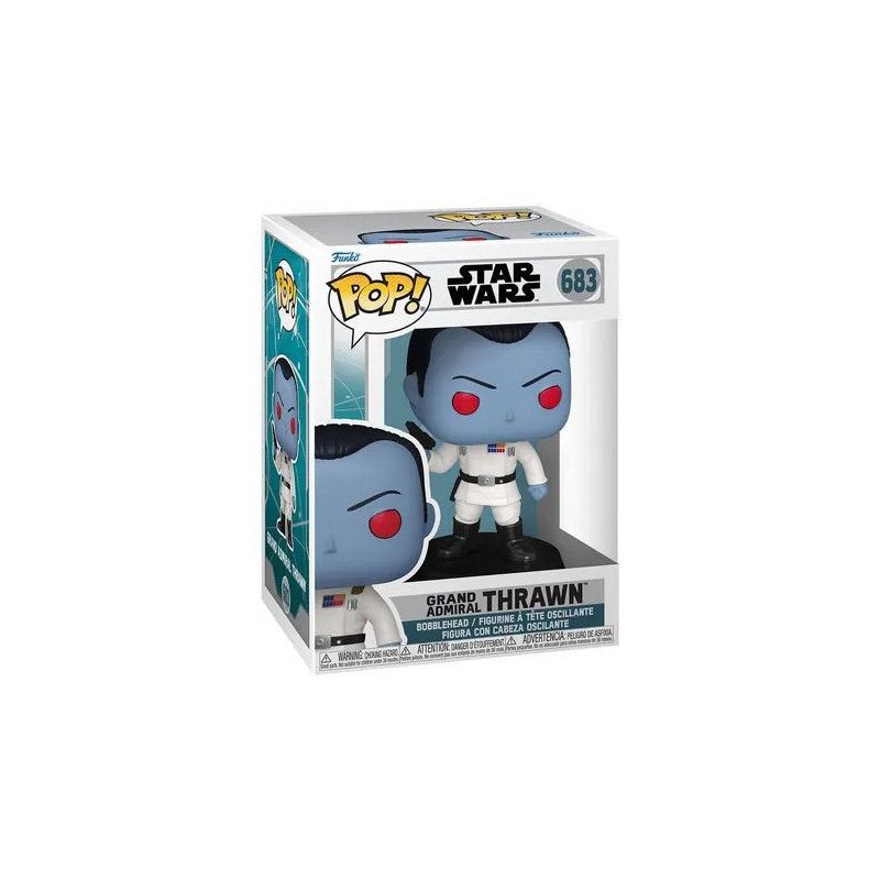 STAR WARS - AHSOKA - BOBBLE-HEAD POP N° 683 - GRAND AMIRAL THRAWN