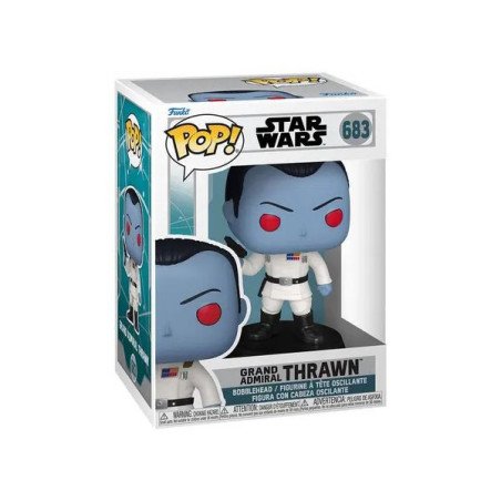 STAR WARS - AHSOKA - BOBBLE-HEAD POP N° 683 - GRAND AMIRAL THRAWN