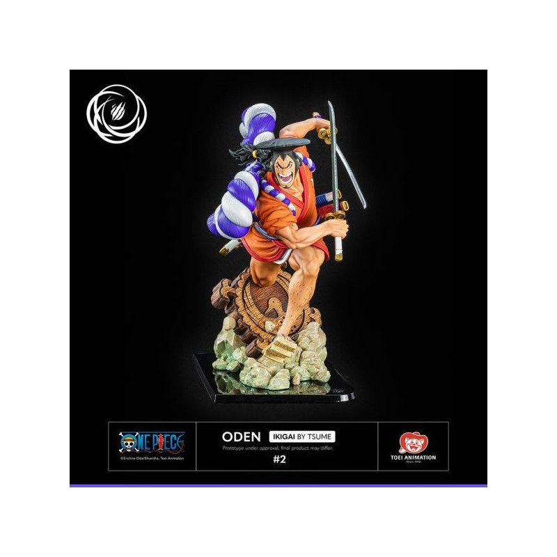 ONE PIECE - FIGURINE EN RESINE 36 CM - TSUME ART : IKIGAI - ODEN (5200 EX)
