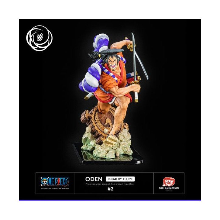 ONE PIECE - FIGURINE EN RESINE 36 CM - TSUME ART : IKIGAI - ODEN (5200 EX)