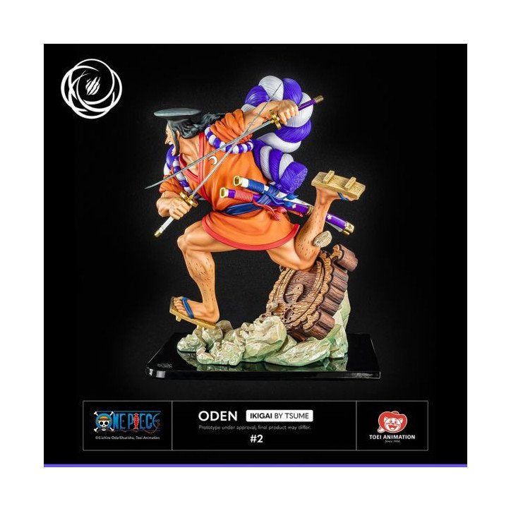 ONE PIECE - FIGURINE EN RESINE 36 CM - TSUME ART : IKIGAI - ODEN (5200 EX)