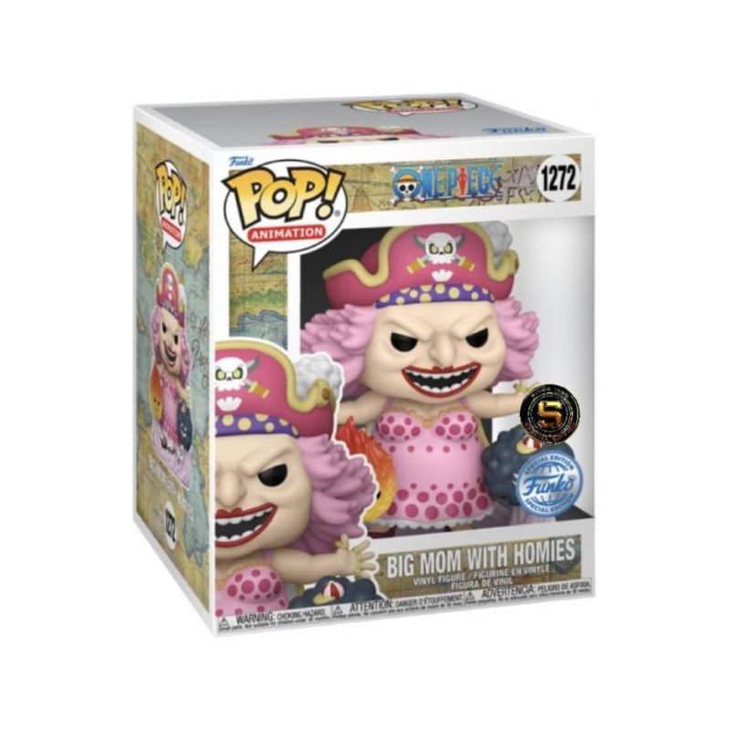 ONE PIECE - VINYL FIGURE POP N° 1272 - BIG MOM WITH HOMIES (SPECIAL EDITION)