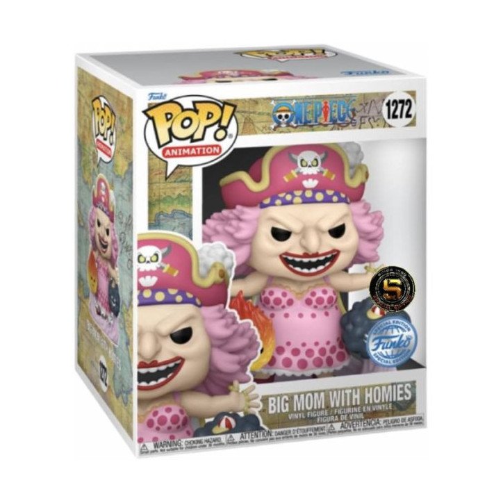 ONE PIECE - VINYL FIGURE POP N° 1272 - BIG MOM WITH HOMIES (SPECIAL EDITION)