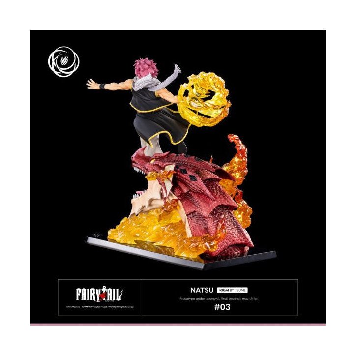 FAIRY TAIL - FIGURINE EN RESINE 36 CM - TSUME ART : IKIGAI - NATSU (2000 EX)