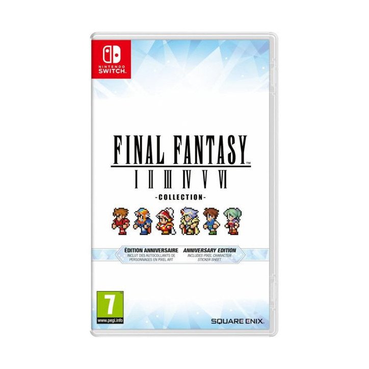 FINAL FANTASY COLLECTION - PIXEL REMASTER - EDITION ANNIVERSAIRE - SWITCH