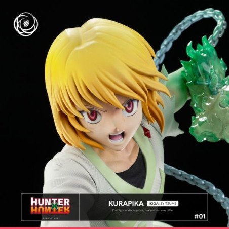 HUNTER X HUNTER - FIGURINE EN RESINE 18 X36 X 36 CM - TSUME : IKIGAI - KURAPIKA