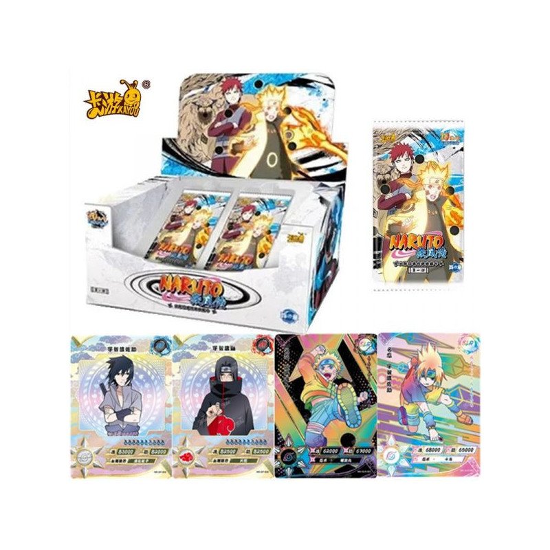 NARUTO - DISPLAY DE 18 BOOSTERS - WAVE 1 TIERS 4