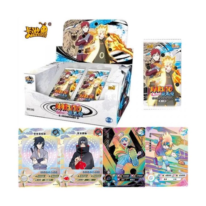 NARUTO - DISPLAY DE 18 BOOSTERS - WAVE 1 TIERS 4
