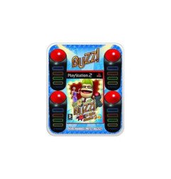 BUZZ - LE QUIZZ MUSICAL + 4 BUZZER - PS2 LOOSE OCC