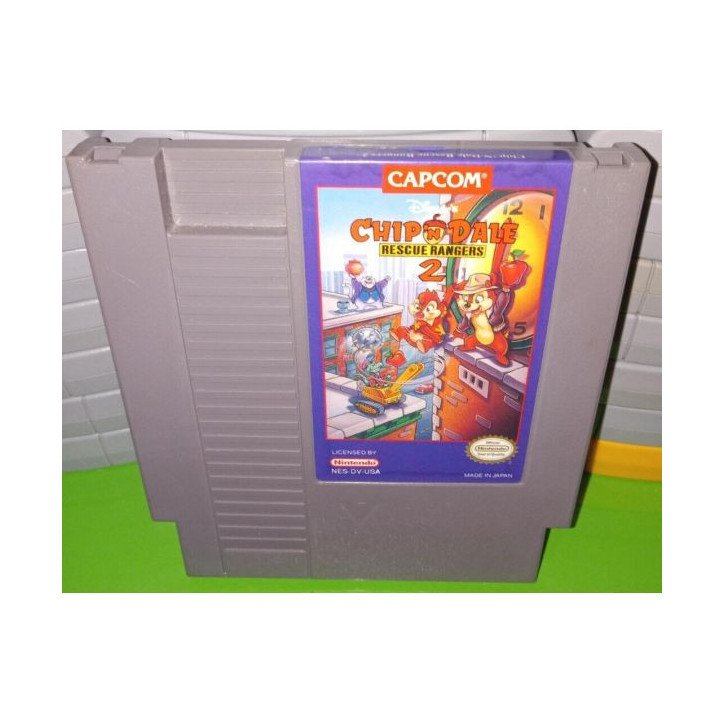 CHIP N DALE - RESCUE RANGERS 2 - NES LOOSE OCC