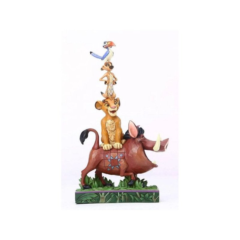 DISNEY - THE LION KING - FIGURINE 20 CM - SHOWCASE COLLECTION - TRADITIONS - BALANCE OF NATURE