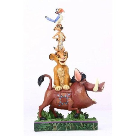 DISNEY - THE LION KING - FIGURINE 20 CM - SHOWCASE COLLECTION - TRADITIONS - BALANCE OF NATURE