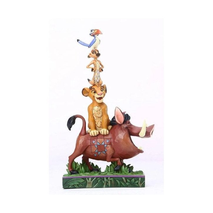 DISNEY - THE LION KING - FIGURINE 20 CM - SHOWCASE COLLECTION - TRADITIONS - BALANCE OF NATURE DISNEY - THE LION KING - FIGURINE 20 CM - SHOWCASE COLLECTION - TRADITIONS - BALANCE OF NATURE