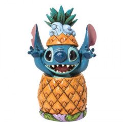 DISNEY - LILO AND STITCH - FIGURINE 14.5 CM - SHOWCASE COLLECTION - TRADITIONS - PINEAPPLE PAL