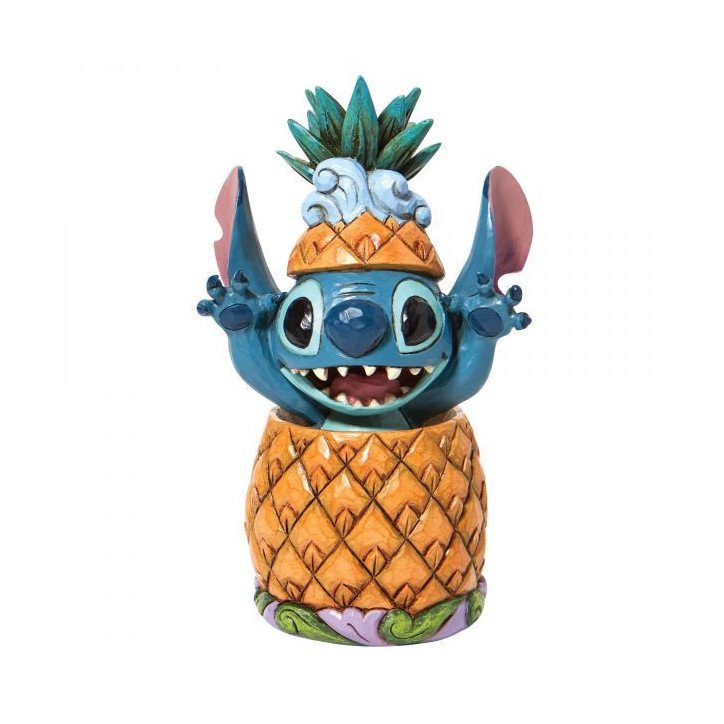 DISNEY - LILO AND STITCH - FIGURINE 14.5 CM - SHOWCASE COLLECTION - TRADITIONS - PINEAPPLE PAL DISNEY - LILO AND STITCH - FIGURINE 14.5 CM - SHOWCASE COLLECTION - TRADITIONS - PINEAPPLE PAL