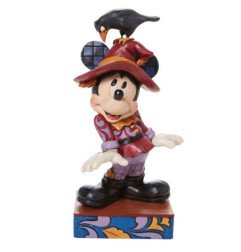 DISNEY - MICKEY MOUSE - FIGURINE 19 CM - SHOWCASE COLLECTION - TRADITIONS - SCAREDY-CROW