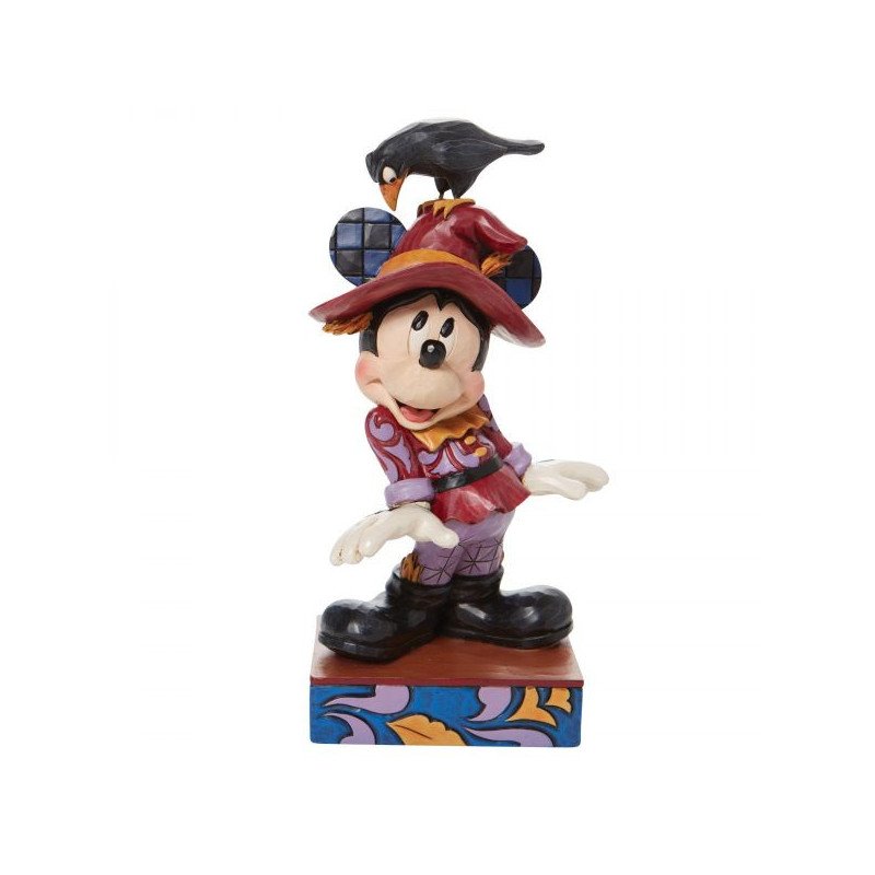 DISNEY - MICKEY MOUSE - FIGURINE 19 CM - SHOWCASE COLLECTION - TRADITIONS - SCAREDY-CROW