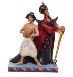 DISNEY - ALADDIN - FIGURINE 24 CM - SHOWCASE COLLECTION - TRADITIONS - CLEVER AND CRUEL