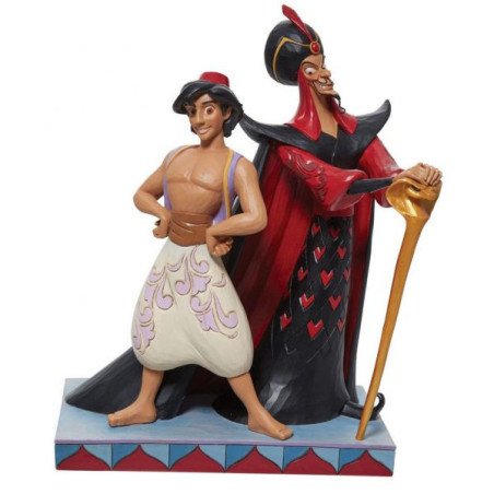 DISNEY - ALADDIN - FIGURINE 24 CM - SHOWCASE COLLECTION - TRADITIONS - CLEVER AND CRUEL