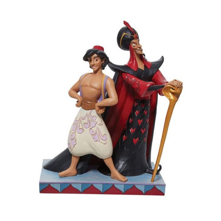 DISNEY - ALADDIN - FIGURINE 24 CM - SHOWCASE COLLECTION - TRADITIONS - CLEVER AND CRUEL DISNEY - ALADDIN - FIGURINE 24 CM - SHOWCASE COLLECTION - TRADITIONS - CLEVER AND CRUEL
